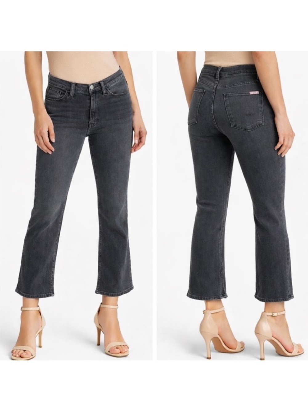 Hudson Jeans Blair High Waist Crop Bootcut Jeans (Demitria)